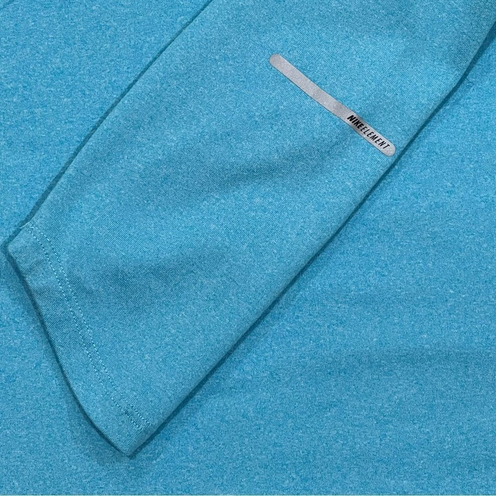 Nike Element Blue Dri-Fit Half Zip Top Size Medium - Picture 10 of 14